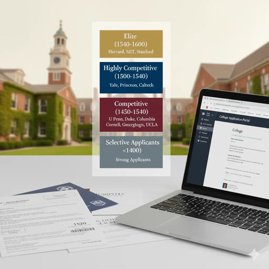 SAT Score Requirements for Top 50 US Universities